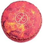 Bild von Meditationskissen Classic Chakra-Style Höhe 15 cm in Rot von Lotus Design