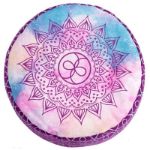 Bild von Meditationskissen Classic Chakra-Style Höhe 15 cm in Lila von Lotus Design