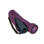 Bild von Yogatasche Stickerei Lotus 75 cm x Ø18 cm in Lila von Lotus Design