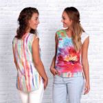 Bild von Bluse Happiness in bunt von The Spirit of OM
