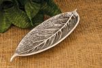 Bild von Räucherstäbchenhalter Blatt, silber