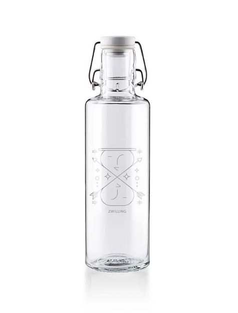 Bild von Trinkflasche Sternzeichen Zwillinge 0.6l von soulbottles
