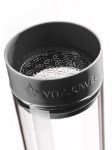 Bild von VitaJuwel Sana Edelsteinflasche Courage in lava black