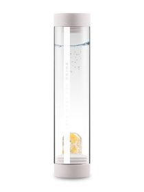 Zeige Details für VitaJuwel Sana Edelsteinflasche Joy in cloud white Bild von VitaJuwel Sana Edelsteinflasche Joy in cloud white