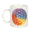 Bild von Kaffee-/ Teetasse The Flower of Life Keramik 10xØ8cm