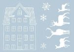 Bild von Fensterbild-Set Winterzeit