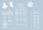 Bild von Fensterbild-Set Winterzeit