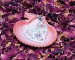 Bild von Spirituelle Liebe Anhänger mit Amethyst Stein
