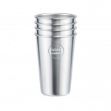 Bild von soulcup steel PLAIN Edelstahlbecher 0.4 l - 4er Pack