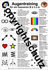 Zeige Details für Augentraining - für ein besseres Sehen A5 Bild von Augentraining - für ein besseres Sehen A5