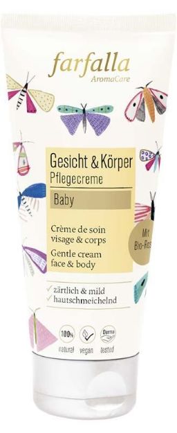 Bild von Baby, Rose - Zärtliche Pflegecreme für Gesicht & Körper von farfalla