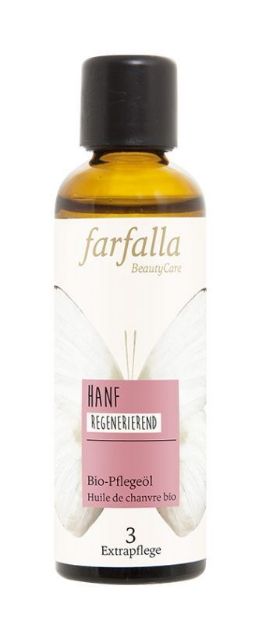 Bild von Hanf, Bio-Pflegeöl von Farfalla, 75 ml, regenerierend