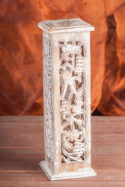 Bild von Räuchersäule Shrinagar, weiss gewachst
