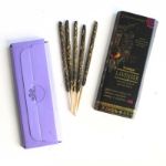 Bild von Goloka Lavender Smudged Incense Sticks, 8 Stück