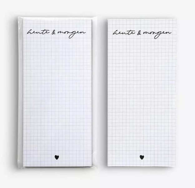 Bild von PINK notepad „heute & morgen , VE-5