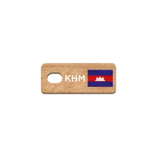 Bild von Miss Wood Tag CAMBODIA KHM