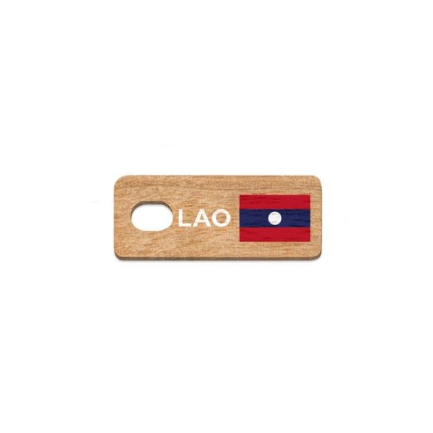 Bild von Miss Wood Tag LAOS LAO