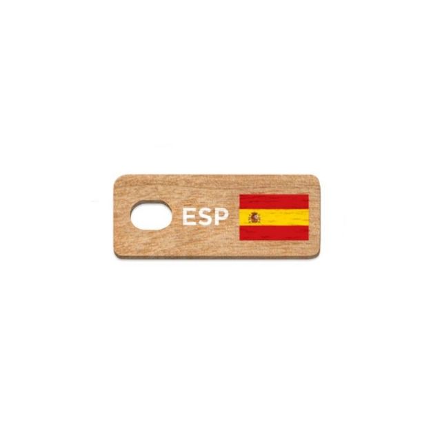 Bild von Miss Wood Tag SPAIN ESP