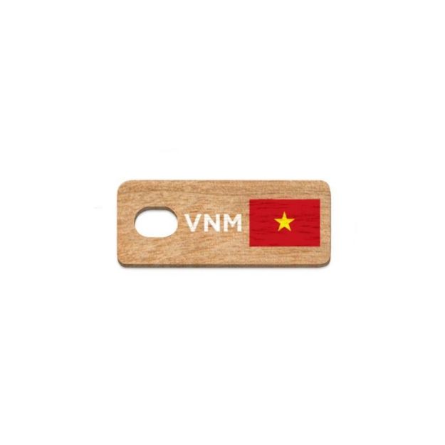 Bild von Miss Wood Tag VIETNAM VNM