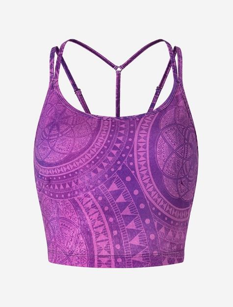 Bild von Yoga Bra Mabu Bhati Spirit in Magnolie von The Spirit of OM