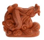 Bild von Stäbchenhalter Drache aus Ton