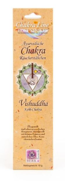 Bild von Kehl-Chakra (Vishuddha) Räucherstäbchen - Chakra Line 10 g