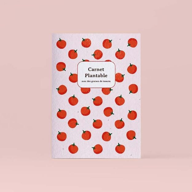 Bild von Carnet plantable avec des graines de tomate