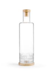 Zeige Details für Glaskaraffe Kuh 1.0 l mit Deckel und Untersetzer aus Arvenholz Bild von Glaskaraffe Kuh 1.0 l mit Deckel und Untersetzer aus Arvenholz