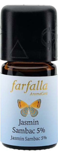 Bild von Jasmin Sambac 5% (95% Alk.) Absolue, 5ml von farfalla