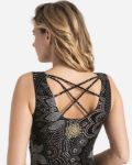 Bild von Yoga-Top Maui - black-nature von The Spirit of OM