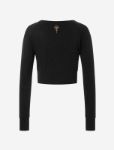 Bild von Crop Shirt Jathara in schwarz von The Spirit of OM