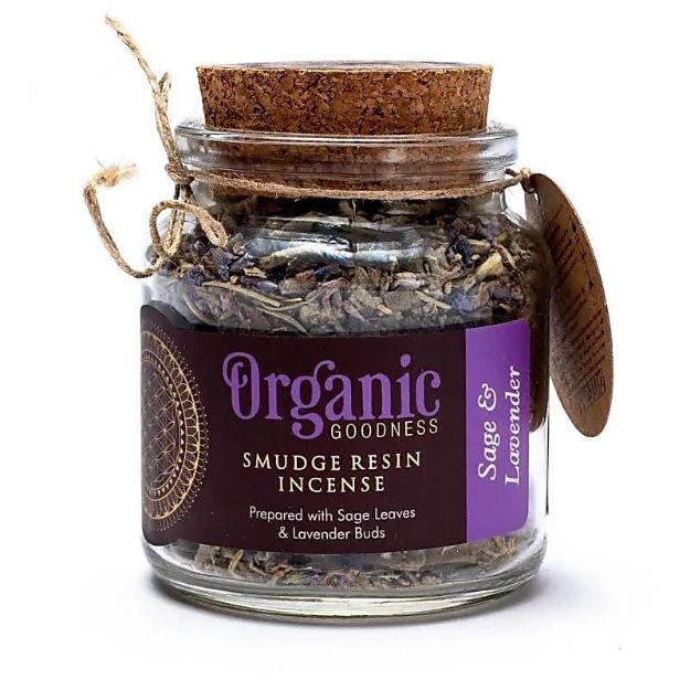 Bild von Salbei & Lavendel Smudge Weihrauchharz - 25g