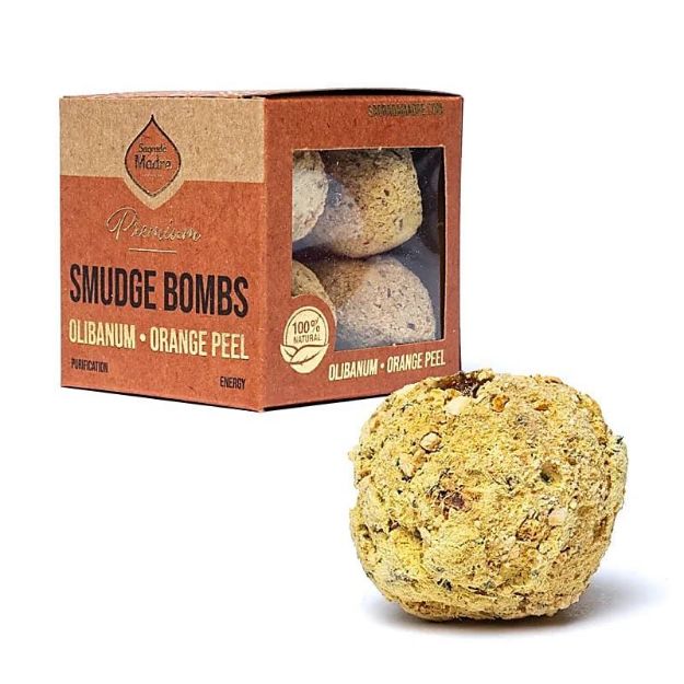 Bild von Sagrada Madre Premium Smudge Bomb Olibanum & Orange
