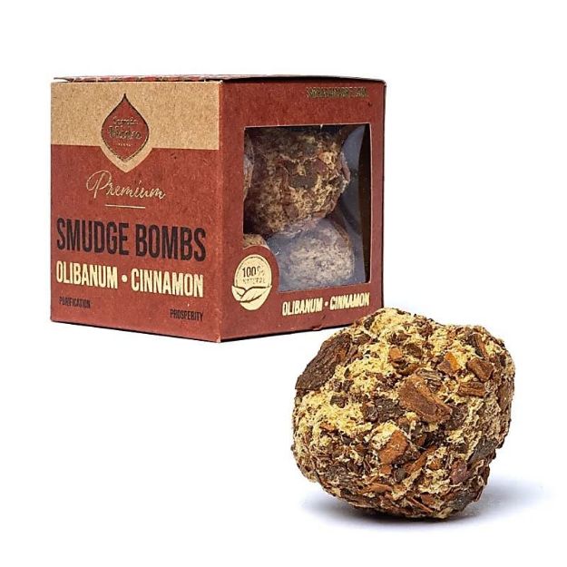 Bild von Sagrada Madre Premium Smudge Bomb Olibanum & Zimt