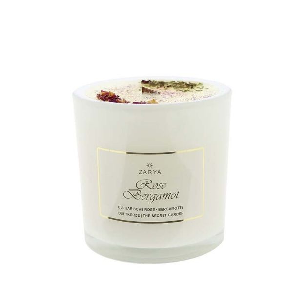 Bild von Duftkerze Rose Bergamot aus der Zarya Collection