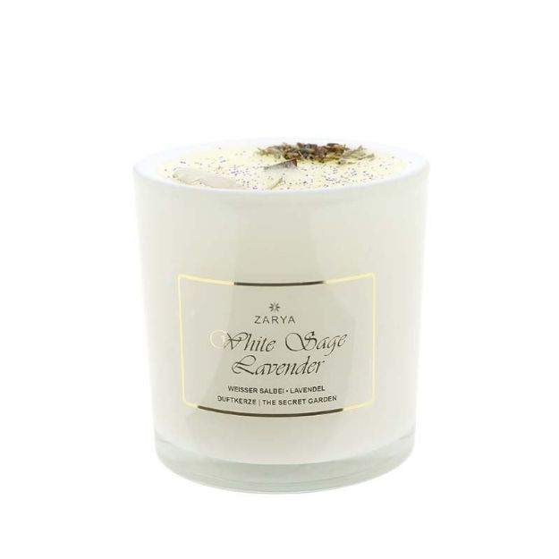 Bild von Duftkerze White Sage Lavender aus der Zarya Collection
