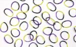 Bild von Rainbow Loom Bands Viola purple