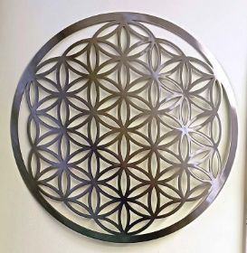 Zeige Details für Blume des Lebens 70 cm, Edelstahl Bild von Blume des Lebens 70 cm, Edelstahl