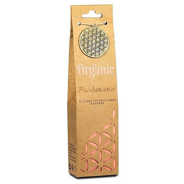 Bild von Organic Goodness Weihrauchduft Weihrauchkegel + Halter