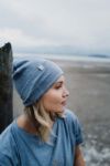 Bild von Beanie-Mütze Bambus in blue von The Spirit of OM