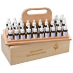 Bild von Holzkästchen 40 Bachblüten-Essenz 10ml braunglas