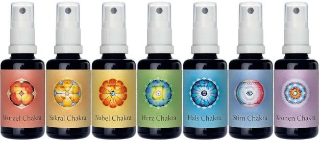 Bild von Chakra Spray-Set 7 x 20 ml