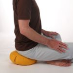 Bild von Meditationskissen Classic Höhe 7 cm in Gelb von Lotus Design