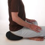 Bild von Meditationskissen Classic Höhe 7 cm in Schwarz von Lotus Design