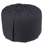 Bild von Meditationskissen Basic Bio Höhe 19 cm in Anthrazit von Lotus Design