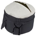 Bild von Meditationskissen Basic Bio Höhe 19 cm in Anthrazit von Lotus Design