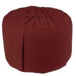 Bild von Meditationskissen Basic Bio Höhe 19 cm in Weinrot von Lotus Design