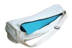 Bild von Yogatasche Canvas für Yogamatten 68cm x Ø18 cm in Weiss von Lotus Design