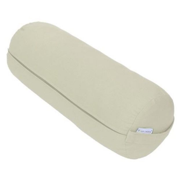 Bild von Yoga Bolster 58 x Ø 22 cm in Natur von Lotus Design