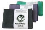 Bild von Yogahandtuch quick dry small 67.5 x 41 cm in anthrazit von Lotus Design